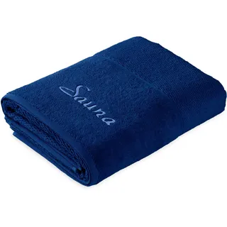 Möve frottana Saunatuch 80 x 200 cm blau