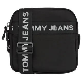 Tommy Jeans Herren Umhängetasche Essential Reporter Mittelgroß, Mehrfarbig (Black), Einheitsgröße
