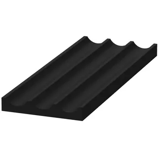 Duravit Inneneinteilung 100x321x16mm, MDF, sw, Aluminium