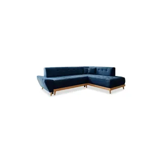 miuform Ecksofa mit Schlaffunktion Dazzling Daisy ¦ blau ¦ Maße (cm): B: 253 H: 77