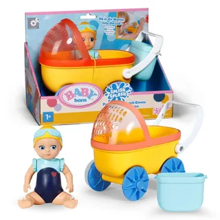 BABY BORN BABY born® Splish Slpash Kinderwagen mit Emma