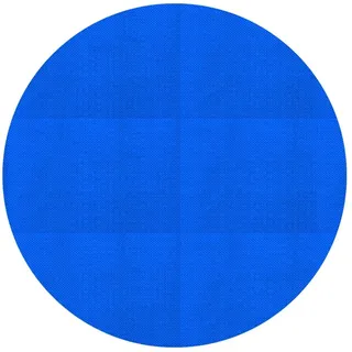 ECD Germany Pool-Abdeckplane Pool Solarfolie Solarabdeckplane 120μm Solarplane Solarabdeckung Blau, Poolabdeckung Ø 366cm Wärmeplane für Pools Wärmefolie Poolheizung blau Ø 366 cm