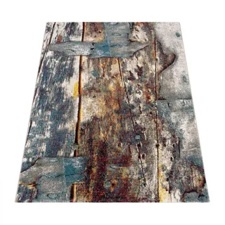 Paco Home Natura 850 Kurzflorteppich 120 x 170 cm Mehrfarbig