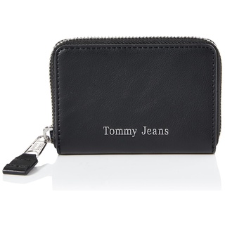 Tommy Jeans Damen TJW Must SMALL ZA AW0AW15649 Geldbörsen, Schwarz