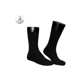Polo Ralph Lauren Herren Socken schwarz Baumwolle & Mix unifarben, schwarz, NOS