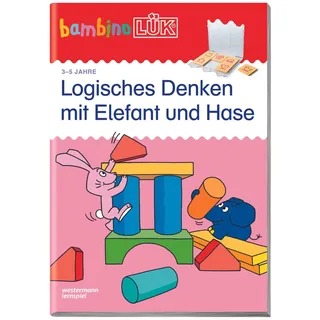 LÜK bambinoLÜK: 3/4/5 Jahre Logisches Denken mit Elefant und Hase (bambinoLÜK-Übungshefte: Kindergarten)