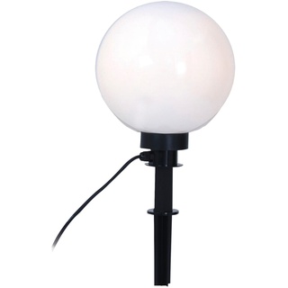 Kugelleuchte NÄVE "Ball" Lampen Gr. 1 flammig, Ø 50,00 cm Höhe: 81,00 cm, weiß NÄVE Leuchten Kunststoff, weißopal, D: 50cm, Spieß schwarz, exkl. 1 x E27 max. 40W