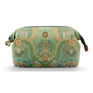 Pip Studio Kulturbeutel Cooper Cosmetic Purse Jabali M Green