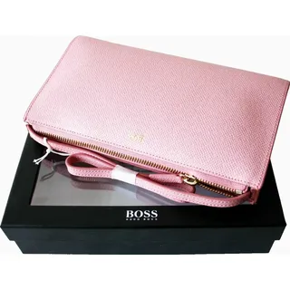HUGO BOSS Clutch Tasche Inflight mini bag rosa mit Box