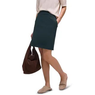 Damen Knielanger Rock mit Paperbag-Bund - 36