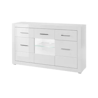 Möbel Kraft Bianco 164 x 97 x 42 cm weiß