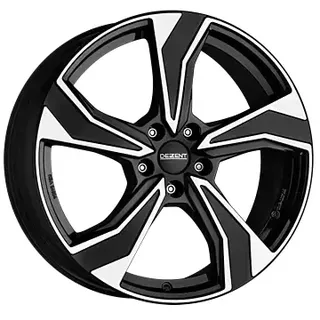 Dezent KB dark 6,0 x 16 5 x 100 ET35 Schwarz Poliert