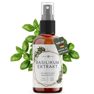 Nordic Pure Basilikum-Extrakt-Haarkur Spray 100 ml