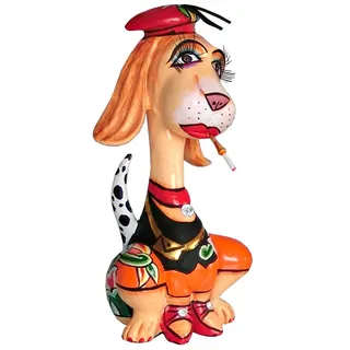 Toms Company Deko-Hund Juliette Stein, Marmor, Granit Braun