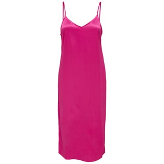 ONLY Damen Onlvictoria Satin Strap Mid Dress Noos W, Fuchsia Purple, M