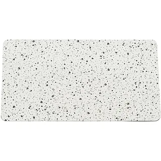 Ricolor Frühstücksbrettchen Melamin 6-tlg. 23,5 x 14,5 cm Schwarz/Weiß