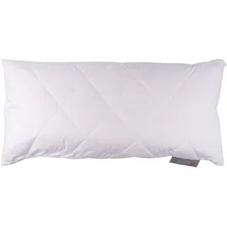 Badenia Trendline Alpaka Naturhaar Kopfkissen | Füllung 100% Alpakahaar | Bezug 100% Baumwolle versteppt mit 100 % Alpakahaar 40x80