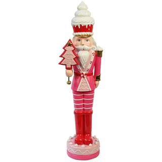 Giftcompany Weihnachtsfigur Noce Nussknacker pink/rosa 94cm bunt