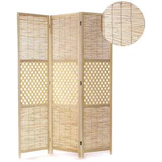 creedwood Raumteiler, Natur, Holz, 120x170x4 cm, Wohnzimmer, Raumteiler & Paravents, Paravents