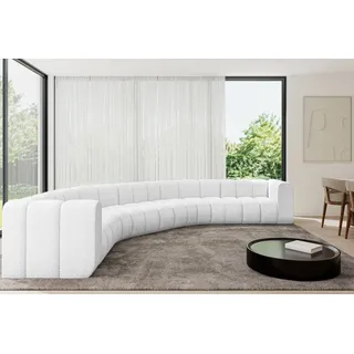 ALTDECOR Wohnlandschaft Lazro-U1, Corner Sofa U-Form Vielseitige Sofa Wohnlandschaft Wohnzimmer weiß
