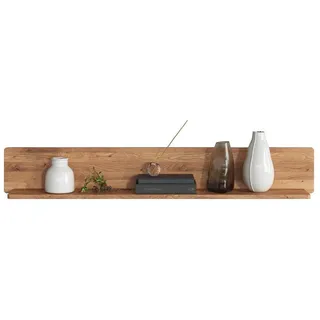 Main Möbel Wandregal Wandregal 149cm "Kent" Wildeiche massiv beige