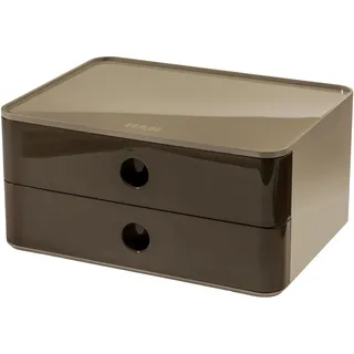 HAN Schubladenbox Allison SMART-BOX 26 x 12,5 cm 2-tlg. braun