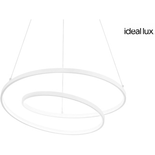Ideal Lux LED Pendelleuchte OZ, rund, Ø 600 mm, 47W, 3000K, 5000lm, IP20, höhenverstellbar, weiß IDEA-253671