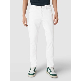 Slim Fit Jeans im 5-Pocket-Design Modell 'GLENN', Weiss, 29/34