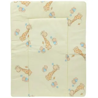 Baby-Delux Wickelauflage Baby Wickelauflage 60x75 cm, Wickelunterlage, Waschbar, Weich Gepolstert beige|weiß