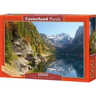 Castorland 1500 Teile Puzzle Gosausee Österreich - Idyllischer Bergblick für Erwachsene C-152018-2