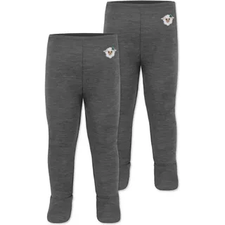normani Outdoor Sports Merinohose mit Füßen grau 74