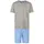 Blau/Grau L