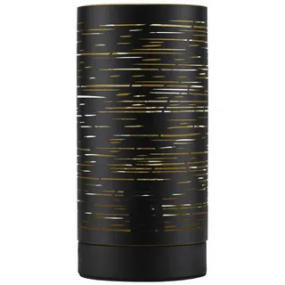 Nova Luce 9155902 Zane E14 Tischleuchte Schwarz, Gold