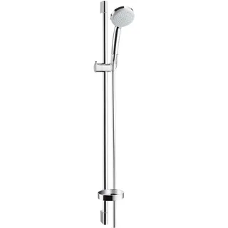 Hansgrohe Croma 100 Brauseset Vario mit Brausestange 90 cm und Seifenschale (27771000)