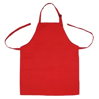 Petitebelle Plain Farbe Polyester-Küchen-Schürze für Kinder Einheitsgröße rot