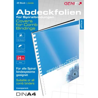 GENIE 12385 Umschlag A4 transparent,
