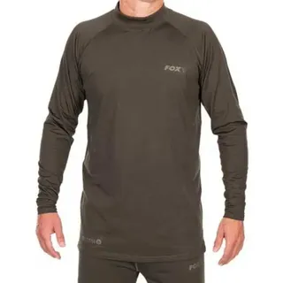 Fox International Thermal Langarm-baselayer Camo Braun XL