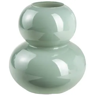 Sandra Rich Dekovase SANDRA RICH "Posh Ring" Glasvase 19cm grün
