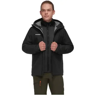 Mammut Alto Light 3in1 Hardshell Jacke - Black / Black - L
