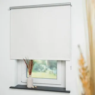 LIEDECO Seitenzugrollo Thermo-Rollo 162 x 180 cm beige