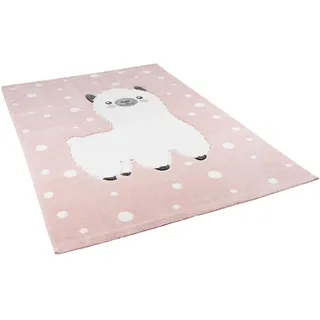 Pergamon Kinder Teppich Maui Kids Alpaka Rosa 140x200cm