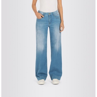 MAC Regular-fit-Jeans RICH PALAZZO blau 40 /30