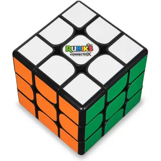 Spin Master Rubik's Zauberwürfel ConnectedX, klassischer 3x3-Würfel mit Bluetooth-Funktion, Knobelaufgabe, herausforderndes Denkspiel, ab 8 Jahren