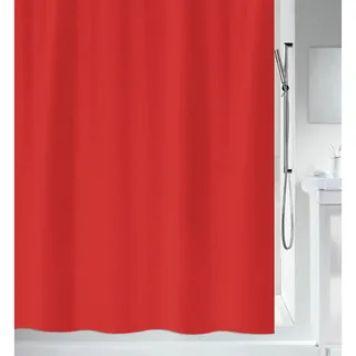 Spirella Duschvorhang Primo 180 x 180 cm rot