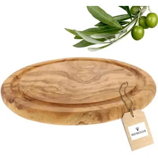 Hofmeister Holzwaren Hofmeister Schneidebrett Olivenholz 1-tlg. 20 x 1,5 cm Braun