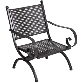 MBM Romeo Loungesessel Elegance - Schwarz