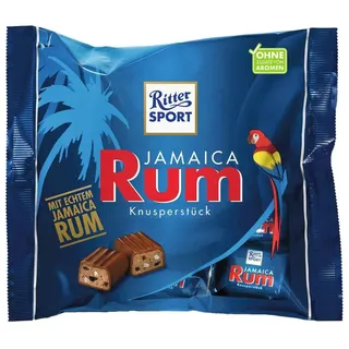 Ritter Sport Rum Schokoladentafel 12 Stück 200 g