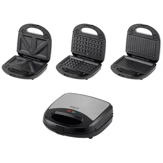 Michelino Sandwichmaker Kontaktgrill Toaster 3 in 1