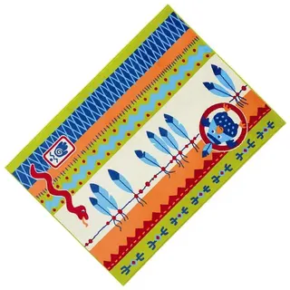 HABA 8076 Teppich kleiner Häuptling Kinderzimmer Kinder 100x140cm