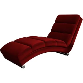 Mirjan24 Relaxliege 180 x 84 x 62 cm Rot